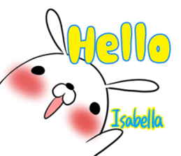 Isabella's exclusive sticker sticker #14164000