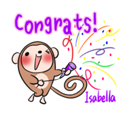 Isabella's exclusive sticker sticker #14164003