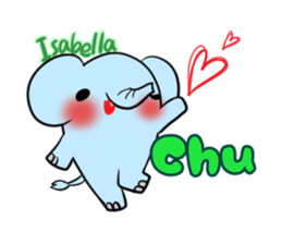 Isabella's exclusive sticker sticker #14164010