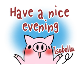 Isabella's exclusive sticker sticker #14164015