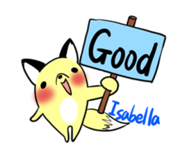 Isabella's exclusive sticker sticker #14164016