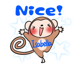 Isabella's exclusive sticker sticker #14164018