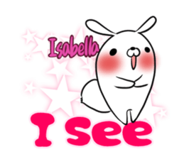 Isabella's exclusive sticker sticker #14164020