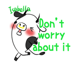 Isabella's exclusive sticker sticker #14164024