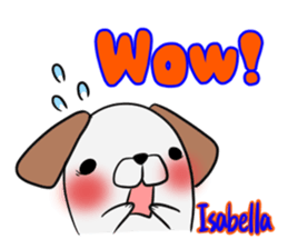 Isabella's exclusive sticker sticker #14164025