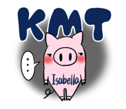 Isabella's exclusive sticker sticker #14164028