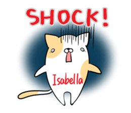 Isabella's exclusive sticker sticker #14164029