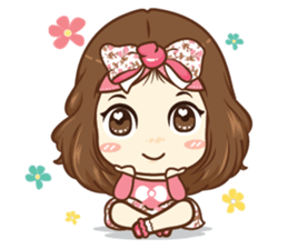 my girlfriend ! sticker #14164070