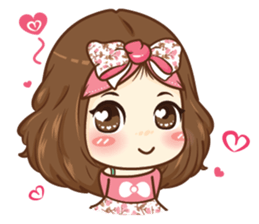 my girlfriend ! sticker #14164071