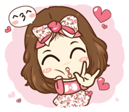 my girlfriend ! sticker #14164073