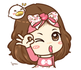 my girlfriend ! sticker #14164075