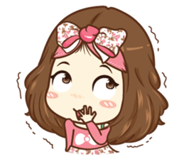 my girlfriend ! sticker #14164079