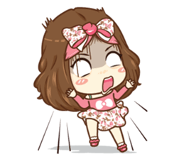 my girlfriend ! sticker #14164080