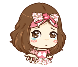 my girlfriend ! sticker #14164088