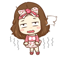 my girlfriend ! sticker #14164089