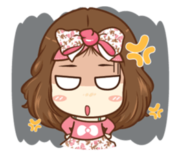 my girlfriend ! sticker #14164094