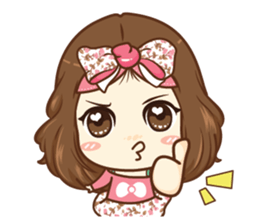 my girlfriend ! sticker #14164095