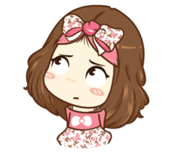 my girlfriend ! sticker #14164098