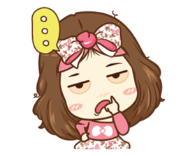 my girlfriend ! sticker #14164100