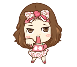 my girlfriend ! sticker #14164104