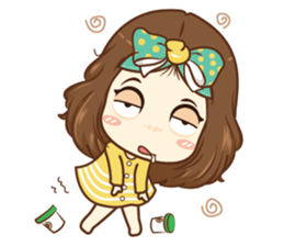 my girlfriend ! sticker #14164107