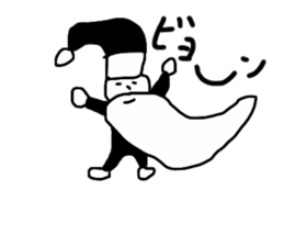 Black Santa Claus sticker #14164182