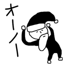 Black Santa Claus sticker #14164197