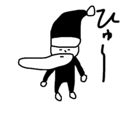 Black Santa Claus sticker #14164202