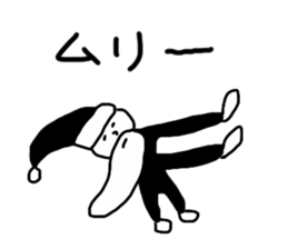 Black Santa Claus sticker #14164209