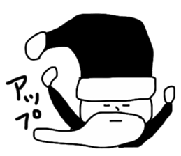 Black Santa Claus sticker #14164210