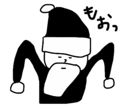 Black Santa Claus sticker #14164212