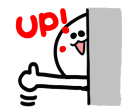 Person on a wall (reaction). sticker #14164511