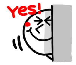 Person on a wall (reaction). sticker #14164512