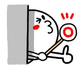 Person on a wall (reaction). sticker #14164528