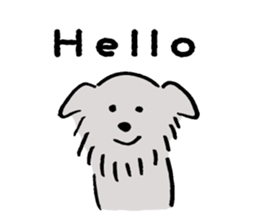 English dog !! sticker #14165143