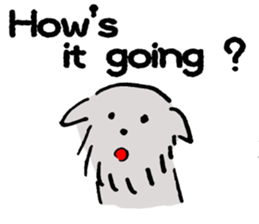 English dog !! sticker #14165148