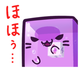 Tsukueasobichan and pleasant friends. 3 sticker #14165664