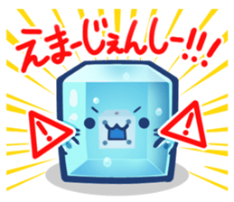 Tsukueasobichan and pleasant friends. 3 sticker #14165665