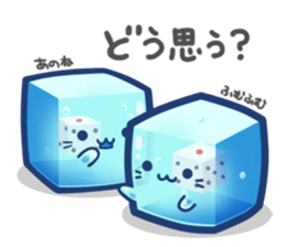 Tsukueasobichan and pleasant friends. 3 sticker #14165686