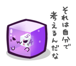 Tsukueasobichan and pleasant friends. 3 sticker #14165697