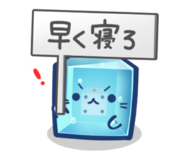 Tsukueasobichan and pleasant friends. 3 sticker #14165698