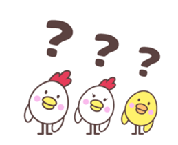 Chicken family [anime] sticker #14165702