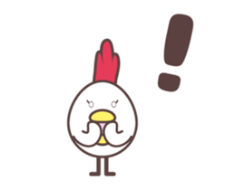 Chicken family [anime] sticker #14165703
