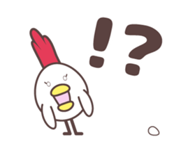 Chicken family [anime] sticker #14165704