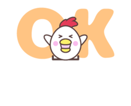 Chicken family [anime] sticker #14165706