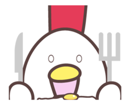 Chicken family [anime] sticker #14165721