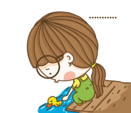 Hun yuri Lovely Girl sticker #14165826