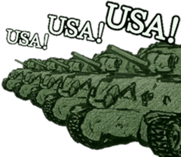 military sticker tanks sticker #14166064