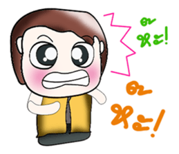 Hello.. my name is Kotoro. sticker #14166541