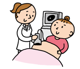 Support pregnant women sticker #14166703